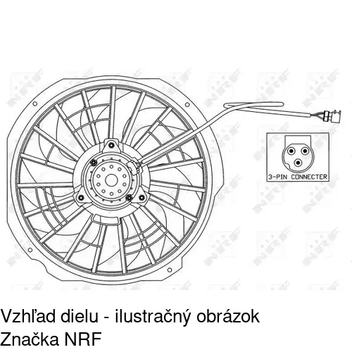 Ventilátory chladičov POLCAR 200723W2 - obr. 2