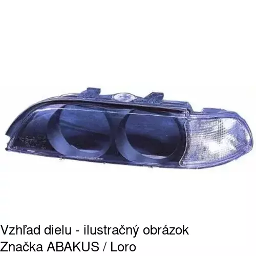 Sklo reflektora POLCAR 2016128E - obr. 1