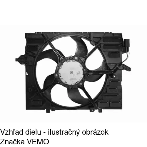 Ventilátory chladičov POLCAR 201723W4X