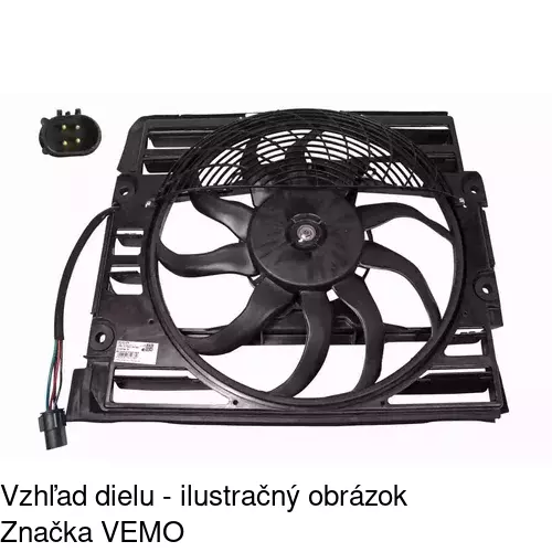 Ventilátory chladičov 202223W1 /POLCAR/ - obr. 1