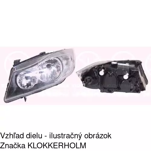 Hlavný reflektor POLCAR 204009-E - obr. 4