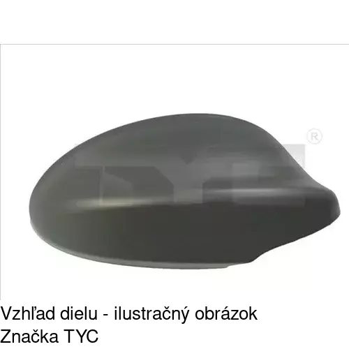 Vonkajšie zrkadlo 2040524E /POLCAR/ - obr. 3