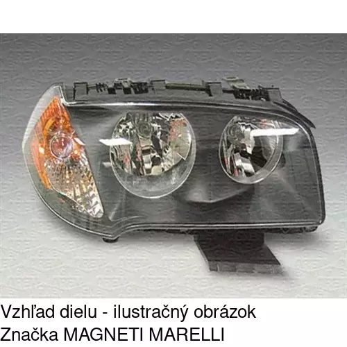 Hlavný reflektor POLCAR 205510-E - obr. 2