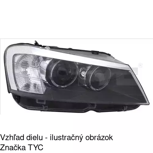 Hlavný reflektor POLCAR 20X1091U