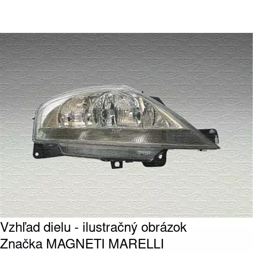 Hlavný reflektor POLCAR 231510-E - obr. 3