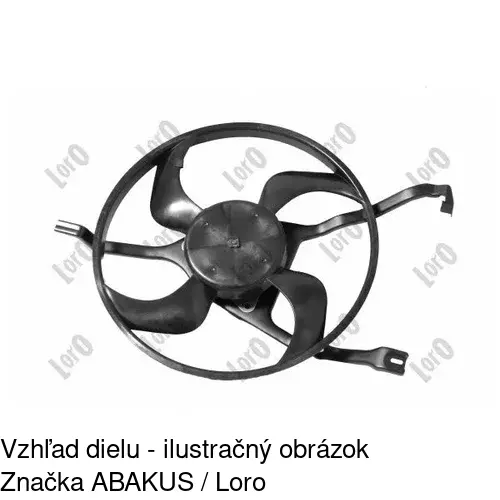 Ventilátory chladičov POLCAR 231523W1 - obr. 2