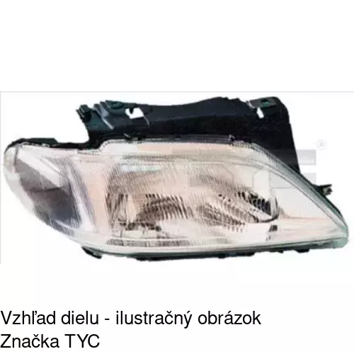 Hlavný reflektor POLCAR 2326090E