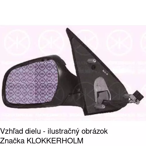 Vonkajšie zrkadlo 2326512E /POLCAR/ - obr. 4