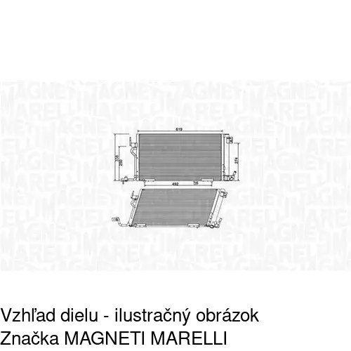 Chladiče klimatizácie POLCAR 2326K8C2 - obr. 1