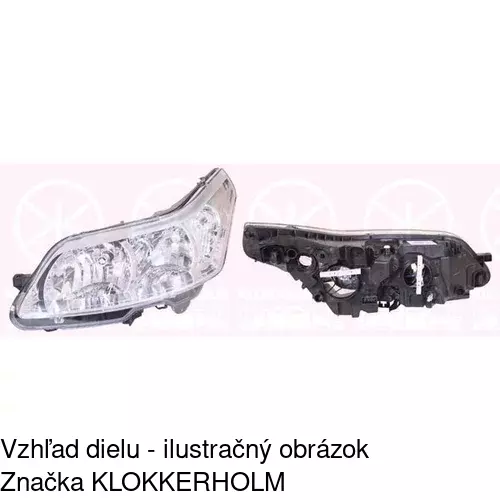 Hlavný reflektor POLCAR 233109-E - obr. 5