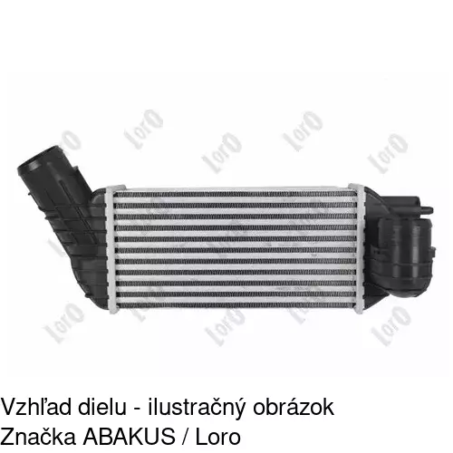 Chladiče vzduchu (Intercoolery) POLCAR 2331J8-1 - obr. 1