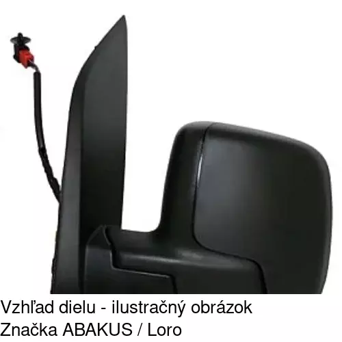 Vonkajšie zrkadlo POLCAR 2391514E - obr. 4