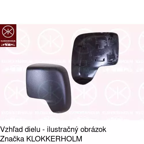 Rám vonkajšieho zrkadla POLCAR 239155TM - obr. 5