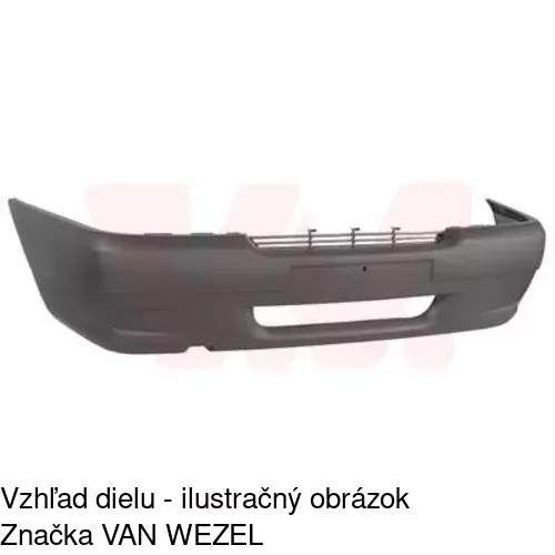 Predný nárazník POLCAR 239507