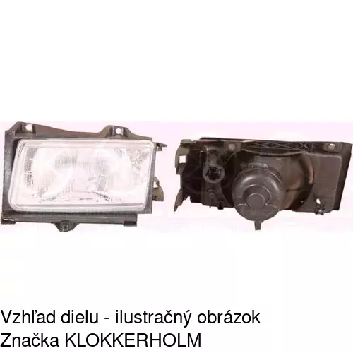 Hlavný reflektor POLCAR 239510-E - obr. 4