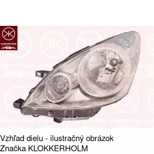 Hlavný reflektor POLCAR 271209-E