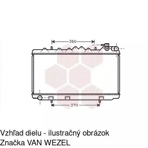 Chladiče vody POLCAR 272908-1 - obr. 1