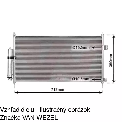 Chladiče klimatizácie POLCAR 2746K8C1S - obr. 3