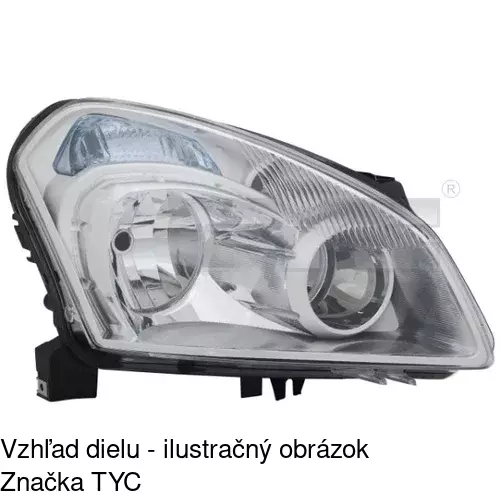 Hlavný reflektor POLCAR 2759090E