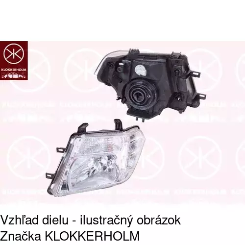 Hlavný reflektor POLCAR 278210-H - obr. 1