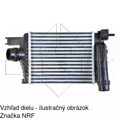 Chladiče vzduchu (Intercoolery) POLCAR 2820J8-1 - obr. 1