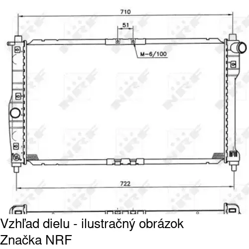 Chladiče vody POLCAR 292208-1 - obr. 1