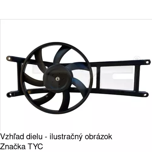 Ventilátory chladičov POLCAR 300323W1