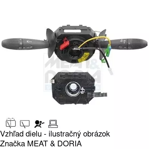 Združený prepínač POLCAR 3003PZ-2 - obr. 1