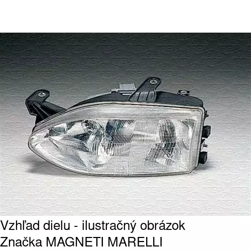 Hlavný reflektor POLCAR 3005101E - obr. 4