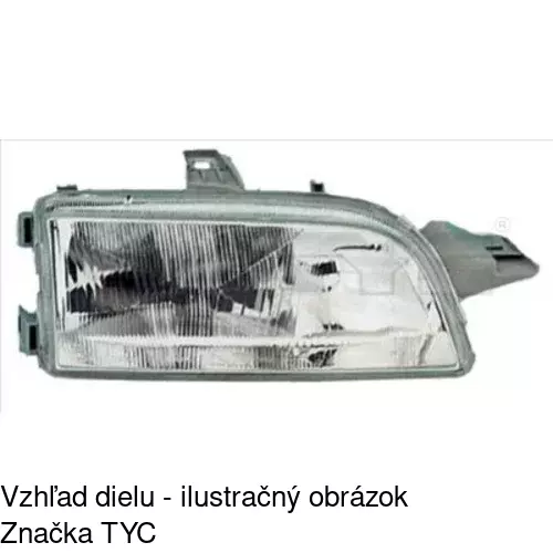 Hlavný reflektor POLCAR 3017106E - obr. 4