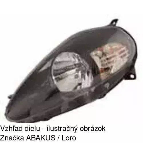 Hlavný reflektor POLCAR 3024090E