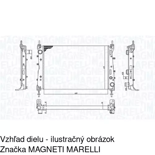 Chladiče vody POLCAR 302508A2