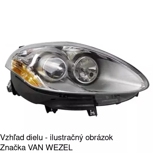 Hlavný reflektor POLCAR 303110-U - obr. 4