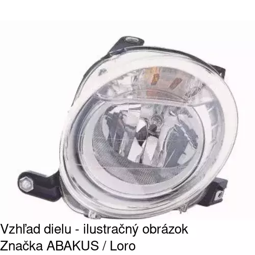 Hlavný reflektor POLCAR 303509-X