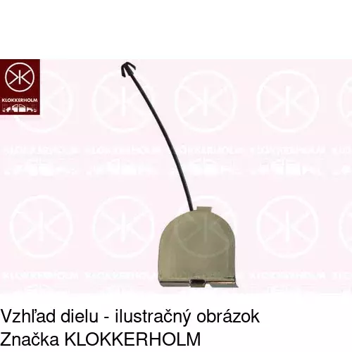 Záslepka ťažného háku POLCAR 30359619