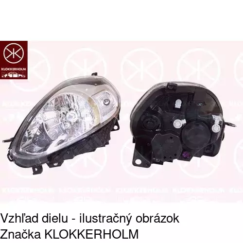 Hlavný reflektor POLCAR 303609-E - obr. 2