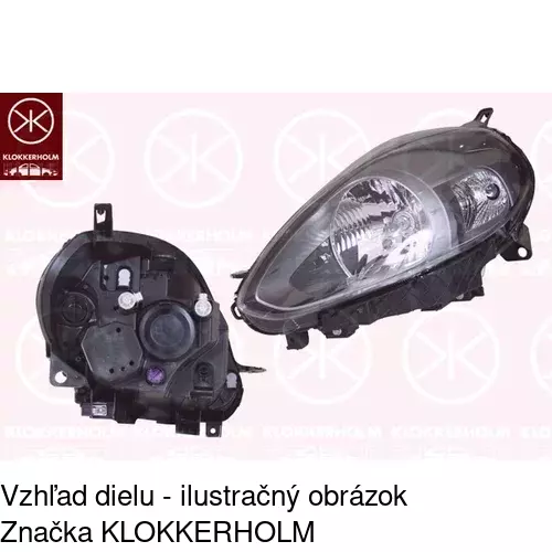 Hlavný reflektor POLCAR 3036101E - obr. 3