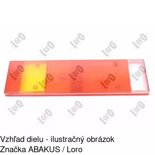 Tienidlo zadného svetla 3050873E /POLCAR/ - obr. 4
