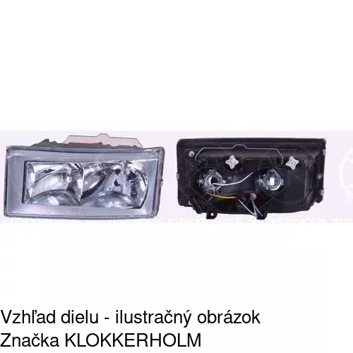 Hlavný reflektor POLCAR 305209-U - obr. 2