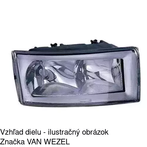 Hlavný reflektor POLCAR 305210-U - obr. 4