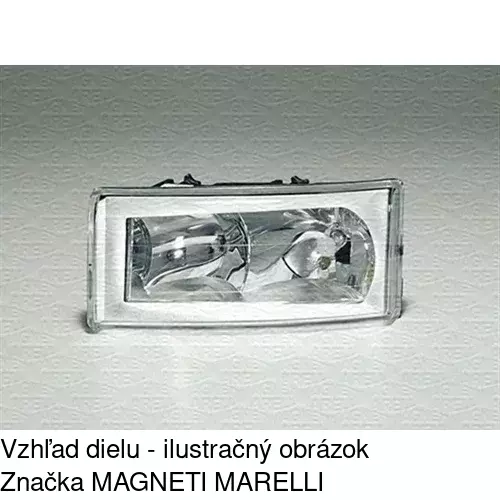 Hlavný reflektor POLCAR 3052101E - obr. 1