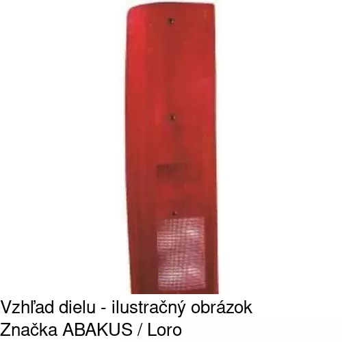 Zadné svetlo POLCAR 305287-H - obr. 1