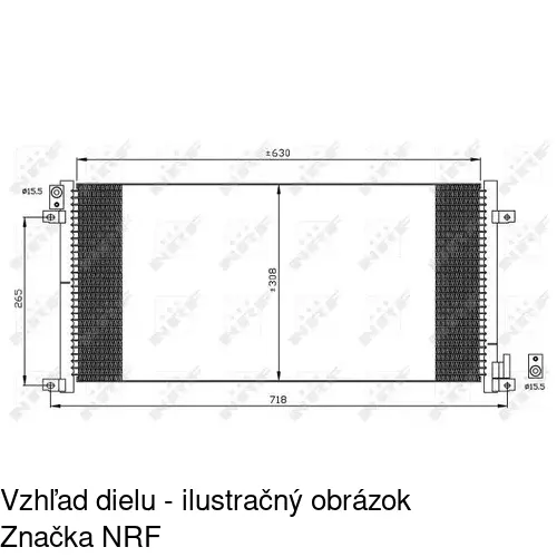 Chladiče klimatizácie POLCAR 3052K8C1S - obr. 1