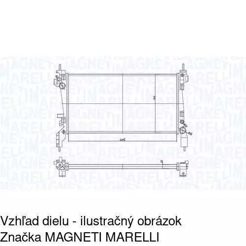 Chladiče vody POLCAR 308508-1 - obr. 1