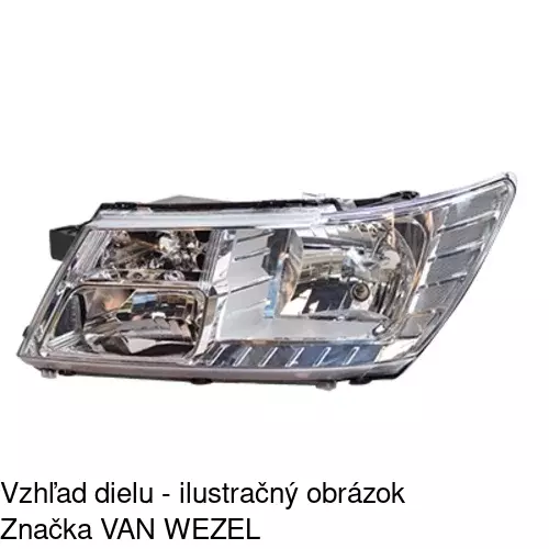 Hlavný reflektor POLCAR 30Y109-E - obr. 2