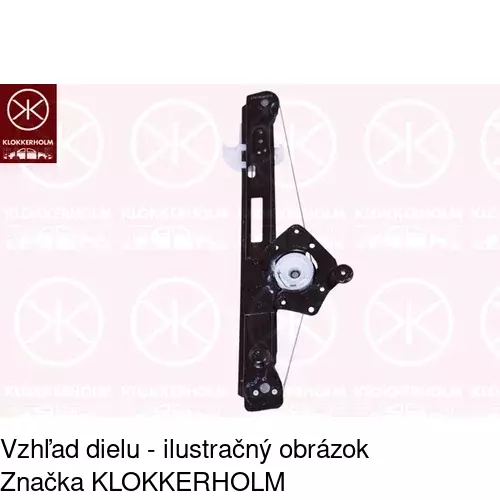 Elektrický mechanizmus okna dverí POLCAR 3201PSE4 - obr. 5