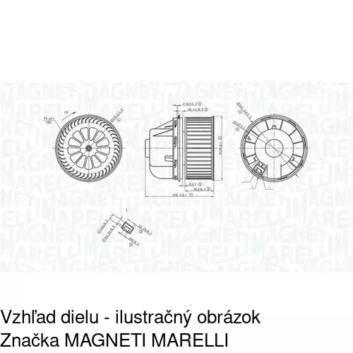 Ventilátory kúrenia POLCAR 3202NU-1 - obr. 2