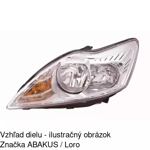 Hlavný reflektor POLCAR 320509-E - obr. 4