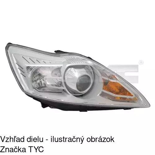 Hlavný reflektor POLCAR 3205104E