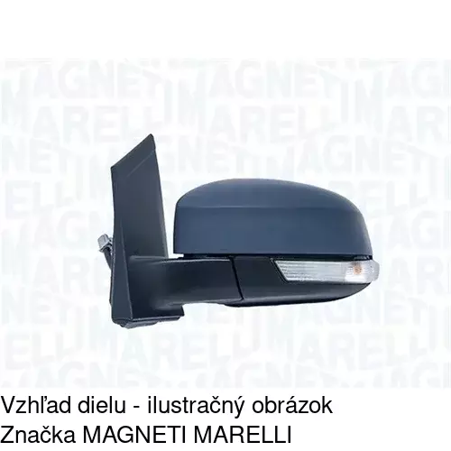 Vonkajšie zrkadlo POLCAR 3205513S